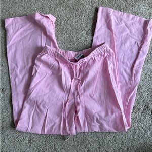 Pink Linen Pants